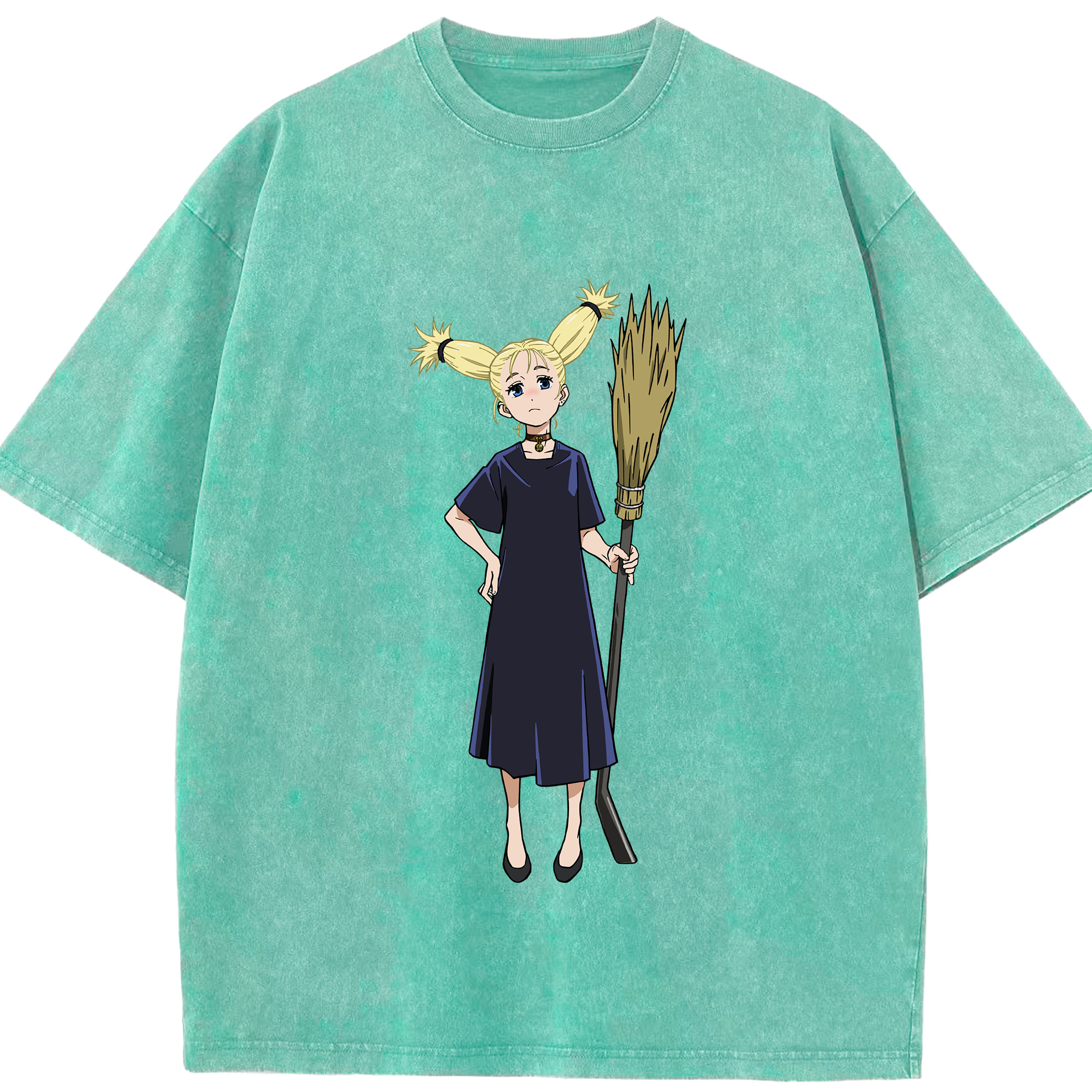 （画像用） 呪術廻戦 Jujutsu Kaisen 綿100% ヴィンテージ風 半袖Tシャツ（フロントプリント）